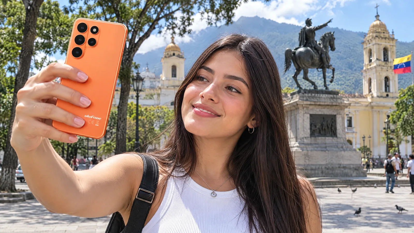 Ulefone Note 22 en uso en Venezuela