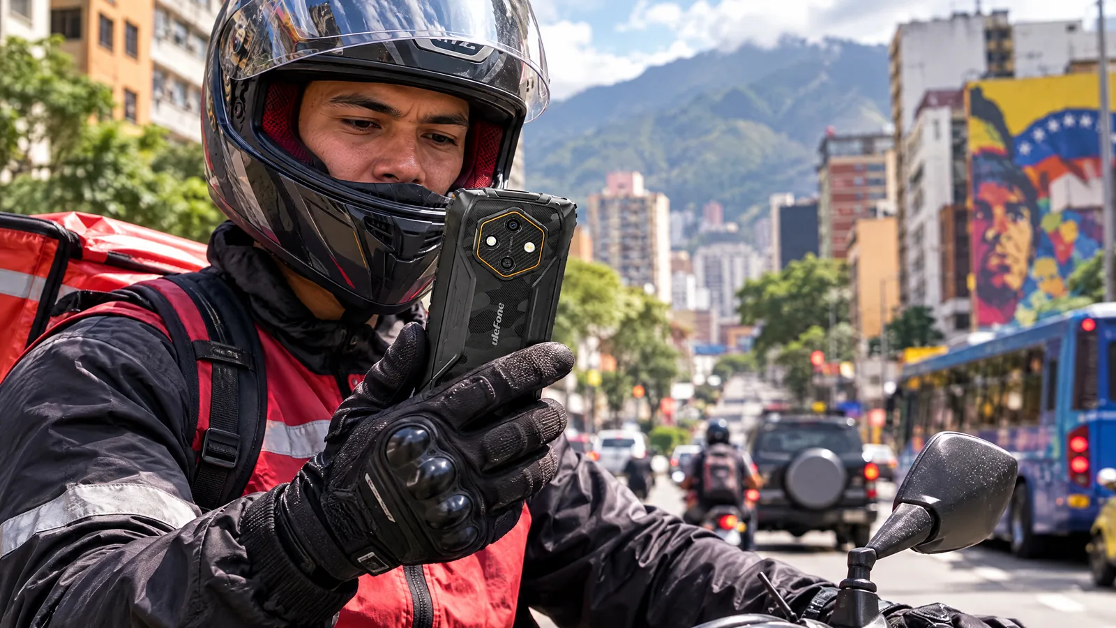 Ulefone RugKing 4 Pro en uso en Venezuela
