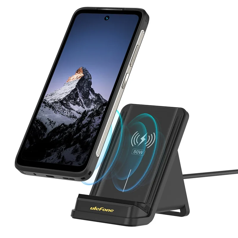Ulefone Base de carga inalámbrica de 50 W, accesorio original en Venezuela (foto 6)